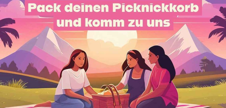 Plakat für Picknick-Konzert im Alzeyer Juku