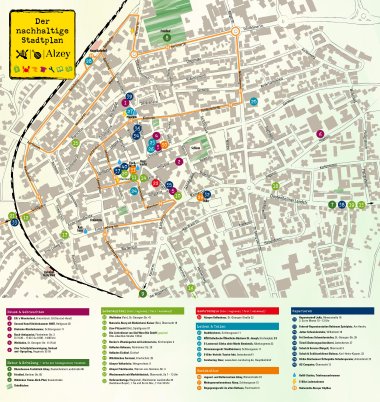 Der nachhaltige Stadtplan.