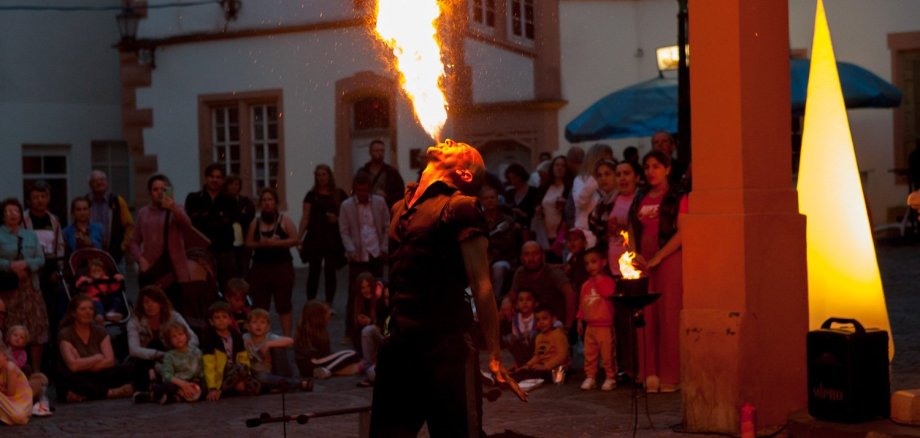 Feuerspucker bei den alzeytopen