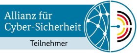 Das Logo der Cybersicherheit