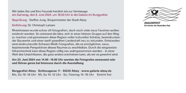 Einladung zur Ausstellung "Rheinhessen im anderen LIcht"