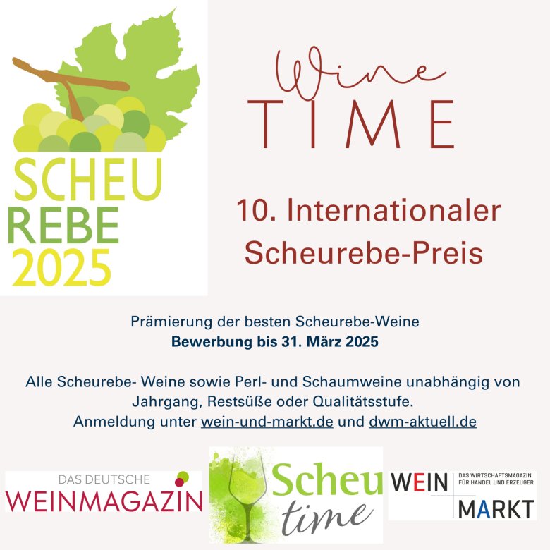 10. Internationationer Scheurebe-Preis