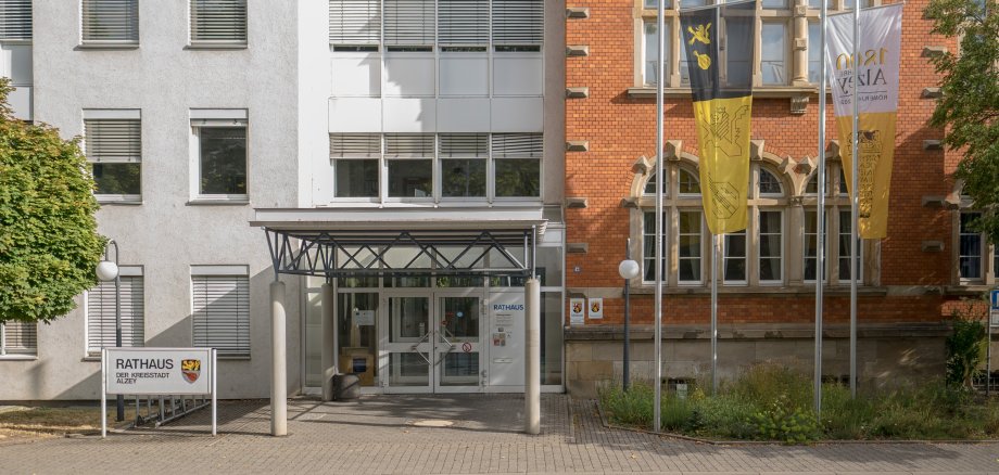 Haupteingang der Stadtverwaltung Alzey